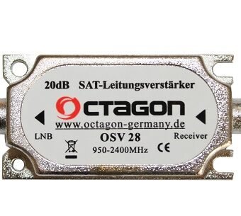 اوكتاجون مقوي اشارة السلك  OCTAGON Sat-Leitungsverstärker (Inline Amplifier)